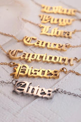 Zodiac Necklace