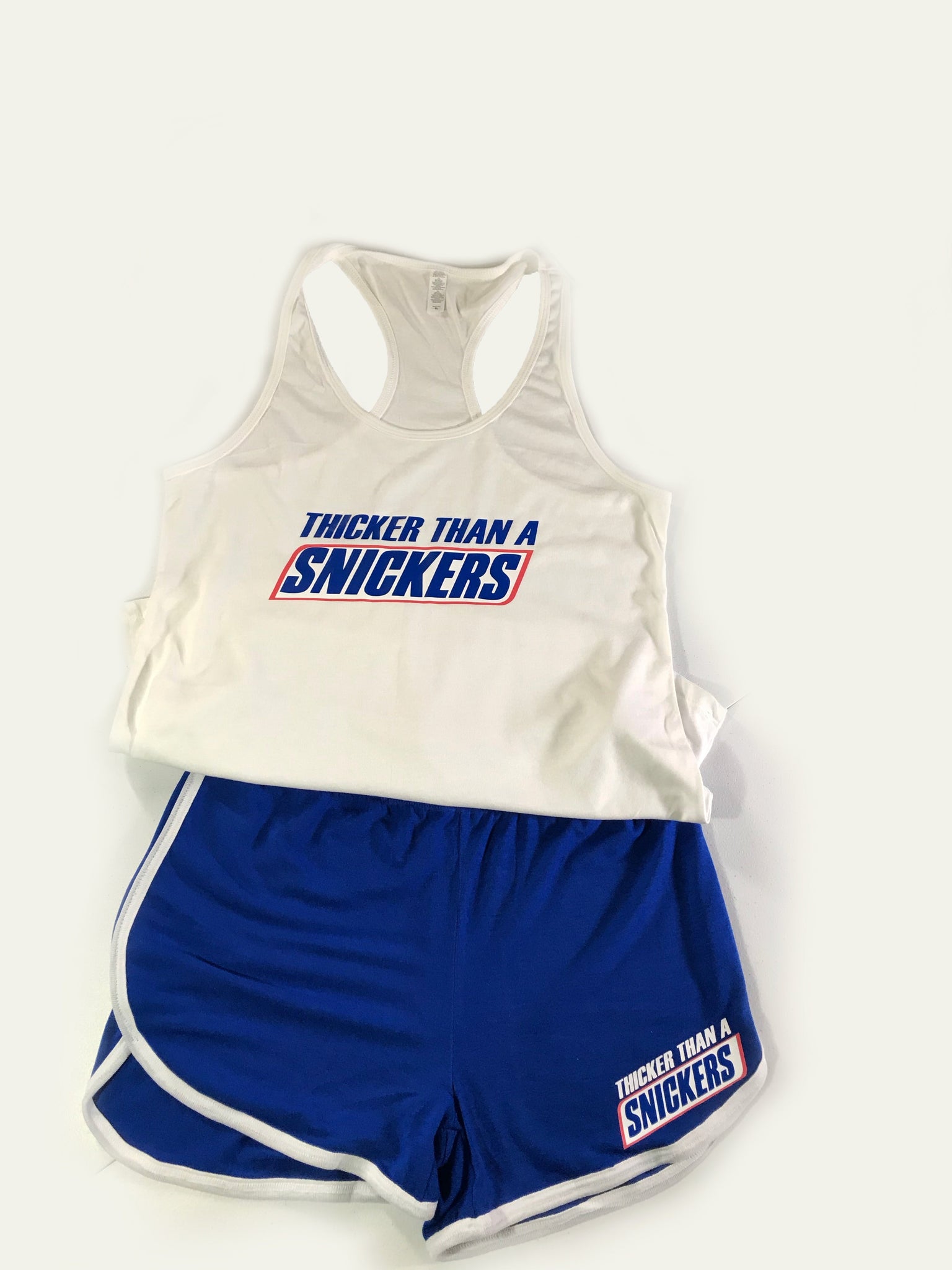 Thicker Than A Snickers Snack Shorts Set