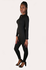 Get'em Girl Jumpsuit - Black